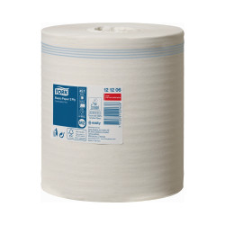 Kéztörlő 2 rétegű tekercses átmérő 20 cm 160 m/tekercs 6 tekercs/karton M2 Universal Tork_121206 fehér Papírtörlők TORK