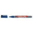 Táblamarker 1mm, kerek Edding 361 kék