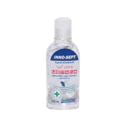 Kéz- és bőrfertőtlenítő gél kupakkal 100 ml INNO SEPT GÉL EXTRA Kézfertőtlenítő gél Innoveng