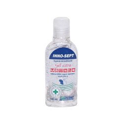 Kéz- és bőrfertőtlenítő gél kupakkal 100 ml INNO SEPT GÉL EXTRA Kézfertőtlenítő gél Innoveng