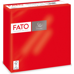 Szalvéta 2 rétegű 38 x 38 cm 40 lap/cs Fato Star piros_82990400 Szalvéták Fato