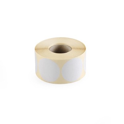 Etikett címke, 40mm, körcímke tekercses 1000 db/tekercs fehér Etikett címke, 40mm, körcímke tekercses 1000 db/tekercs fehér