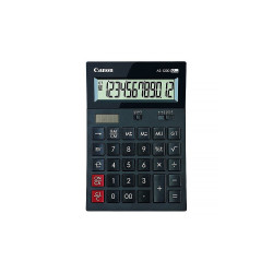 Számológép asztali 12 számjegy, döntött kijelző, Canon, AS-1200 Számológép Canon