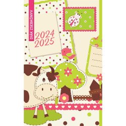 Diák zsebkönyv 125mmx205mm, fehér lapokkal 2025/2026 hero Realsystem Diák zsebkönyv Realsystem