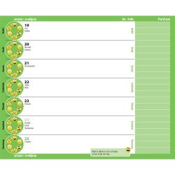 Diák zsebkönyv 125mmx205mm, fehér lapokkal 2025/2026 hero Realsystem Diák zsebkönyv Realsystem