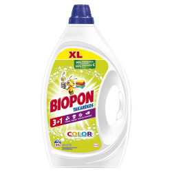 Mosógél 2,43 liter (54 mosás) színes ruhákhoz Biopon Takarékos Color Mosószerek Biopon