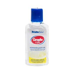 Kéz- és bőrfertőtlenítő gél 50 ml Bradolife citrom Kézfertőtlenítő gél Bradochem