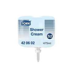 Szappan és tusfürdő utántöltő 475 ml Premium Mini S2 Tork_420602 kék
