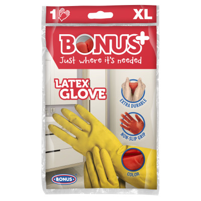 Gumikesztyű XL háztartási Bonus_B101