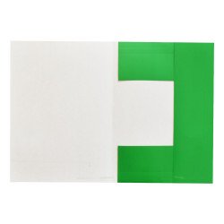 Iratgyűjtő, táblázatos pólyás dosszié A4, 230g. karton Bluering® zöld Pólyás dosszié Bluering