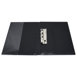 Villámzáras mappa A5, PP Bluering®, fekete Villámzáras mappa Bluering