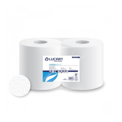 Ipari törlő 2 rétegű tekercses átmérő: 25 cm 100 % cellulóz 675 lap/tek 2 tekercs/karton Strong Lucart 675CF_852343J Papírtörlők Lucart
