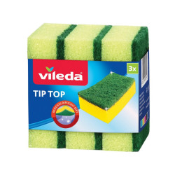 Mosogatószivacs 3 db/csomag TipTop Vileda_F25301 Szivacsok, kendők, súrolók Vileda háztartási