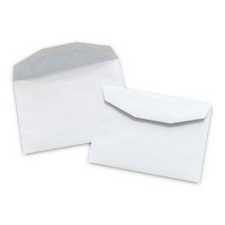 Boríték LC/6 enyvezett bélésnyomott 114x162mm Bluering® fehér Boríték Bluering