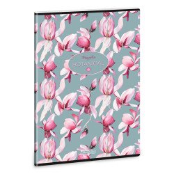 Füzet iskolai A4, 40lap, kockás Ars Una ROSY MAGNOLIA (5252) 23 10db/csomag Iskolai füzet Ars Una