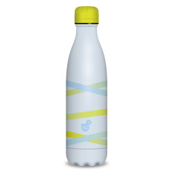 Fémkulacs duplafalú 500ml Ars Una Ribbon-yellow (5167) 22 Kulacs, termosz Ars Una