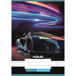 Füzet, A5, 4. osztályos vonalas, 21-32, Vagány minták, I., 16 db/csomag Nebulo Iskolai füzet Nebulo