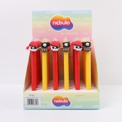 Zseléstoll radírozható, Kalózok, 36 db/display Nebulo Zselés toll Nebulo