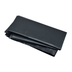 Szemeteszsák 150 liter 2 x 100 x 550 x 1100 mm 50 mikron fekete RAL9005 Szemeteszsák Egyéb