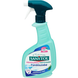 Fürdőszobai tisztítószer szórófejes 500 ml Sanytol Vízkőoldás, szanitertisztítás Sanytol