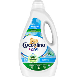 Mosógél 1,8 liter (45 mosás) fehér ruhákhoz Coccolino Care White Mosószerek Coccolino