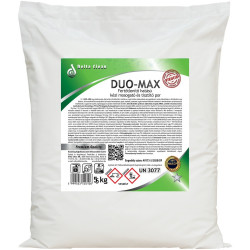 Mosogató- és tisztítópor fertőtlenítő hatással zsákos 5 kg DUO-MAX Kézi mosogatás Delta Clean