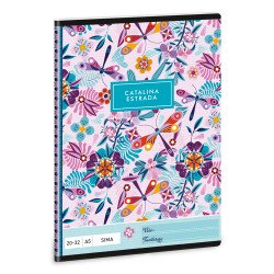 Füzet iskolai A5, 32lap, sima 20-32 Ars Una CATALINA (5094) 21 10db/csomag Iskolai füzet Ars Una