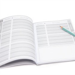 Leckefüzet A5, tűzött 38 lap Ars Una JUNGLE (5259) 23 10db/csomag Iskolai füzet Ars Una