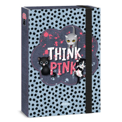 Füzetbox, A4, Ars Una THINK-PINK (5285) 23 Tok, tartó, füzetbox Ars Una