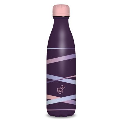 Fémkulacs duplafalú 500ml Ars Una Ribbon-purple (5168) 22 Fémkulacs duplafalú 500ml Ars Una Ribbon-purple (5168) 22