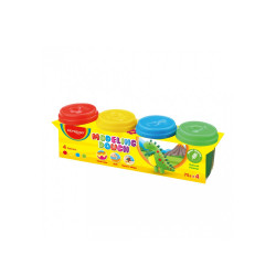 Modellező gyurma, 4 x 75 g, Keyroad Gyurma és kelléke Keyroad