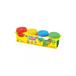Modellező gyurma, 4 x 75 g, Keyroad Gyurma és kelléke Keyroad