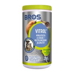 Csiga- és meztelencsigaölő szer 250 g Bros Repülő és mászórovarok elleni szerek Bros