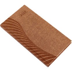 Zsebnaptár álló Amigo, fehér lapokkal drapp Realsystem 2026. Zsebnaptár Realsystem