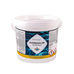 Fertőtlenítőszer granulátum 3 kg klóros Gyorsaklór Fertőtlenítő tisztítószer és adalék Egyéb