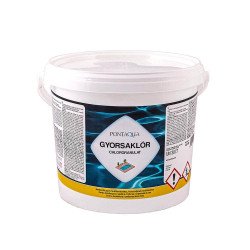 Fertőtlenítőszer granulátum 3 kg klóros Gyorsaklór Fertőtlenítő tisztítószer és adalék Egyéb