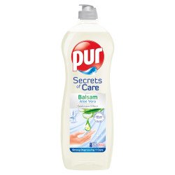 Mosogatószer 750 ml Pur Care Balsam Aloe Vera Kézi mosogatás Pur