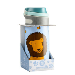 Termosz, acél, fedeles, 350ml, Wabo, oroszlános Kulacs, termosz Wabo