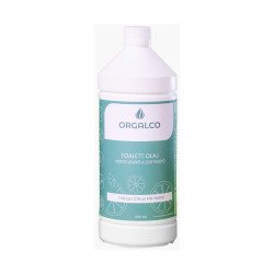 WC illatosító olaj szórófejes 1 liter Orgalco Trópusi citrus Toalett tisztító, WC illatosító Orgalco