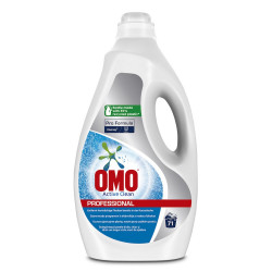 Mosógél 5 liter (71 mosás) fehér ruhákhoz Omo Mosószerek Diversey