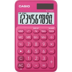 Zsebszámológép 10 digit Casio SL 310 rózsaszín Számológép Casio