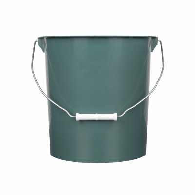 Vödör 10 literes műanyag fedél nélkül fém füllel újrahasznosított Vödör 10 literes műanyag fedél nélkül fém füllel újrahasznosított