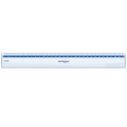 Vonalzó 30 cm, klasszikus Keyroad Vonalzó, szögmérő Keyroad