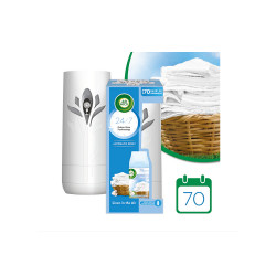 Légfrissítő készülék utántöltővel 250 ml AirWick Freshmatic Frissen mosott ruha Légfrissítő AirWick