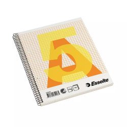 Spirálfüzet A5, 70lap kockás Esselte Spirálfüzet Esselte