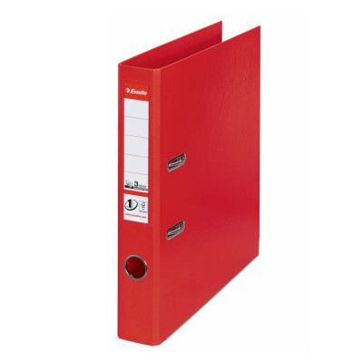 Iratrendező A4, 5cm, PP élvédő sínnel, Esselte Standard Vivida vörös Iratrendező A4, 5cm, PP élvédő sínnel, Esselte Standard Vivida vörös