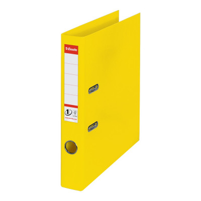 Iratrendező A4, 5cm, PP élvédő sínnel, Esselte Standard Vivida sárga Iratrendező A4, 5cm, PP élvédő sínnel, Esselte Standard Vivida sárga