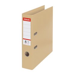 Iratrendező A4, 7,5cm, PP élvédő sínnel, Esselte Standard Vivida homok Iratrendező Esselte