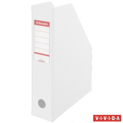 Iratpapucs 7cm, PVC/karton összehajtható Esselte Vivida fehér Iratpapucs 7cm, PVC/karton összehajtható Esselte Vivida fehér