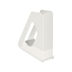 Iratpapucs 6,8cm, műanyag, Esselte Europost Vivida fehér Iratpapucs Esselte